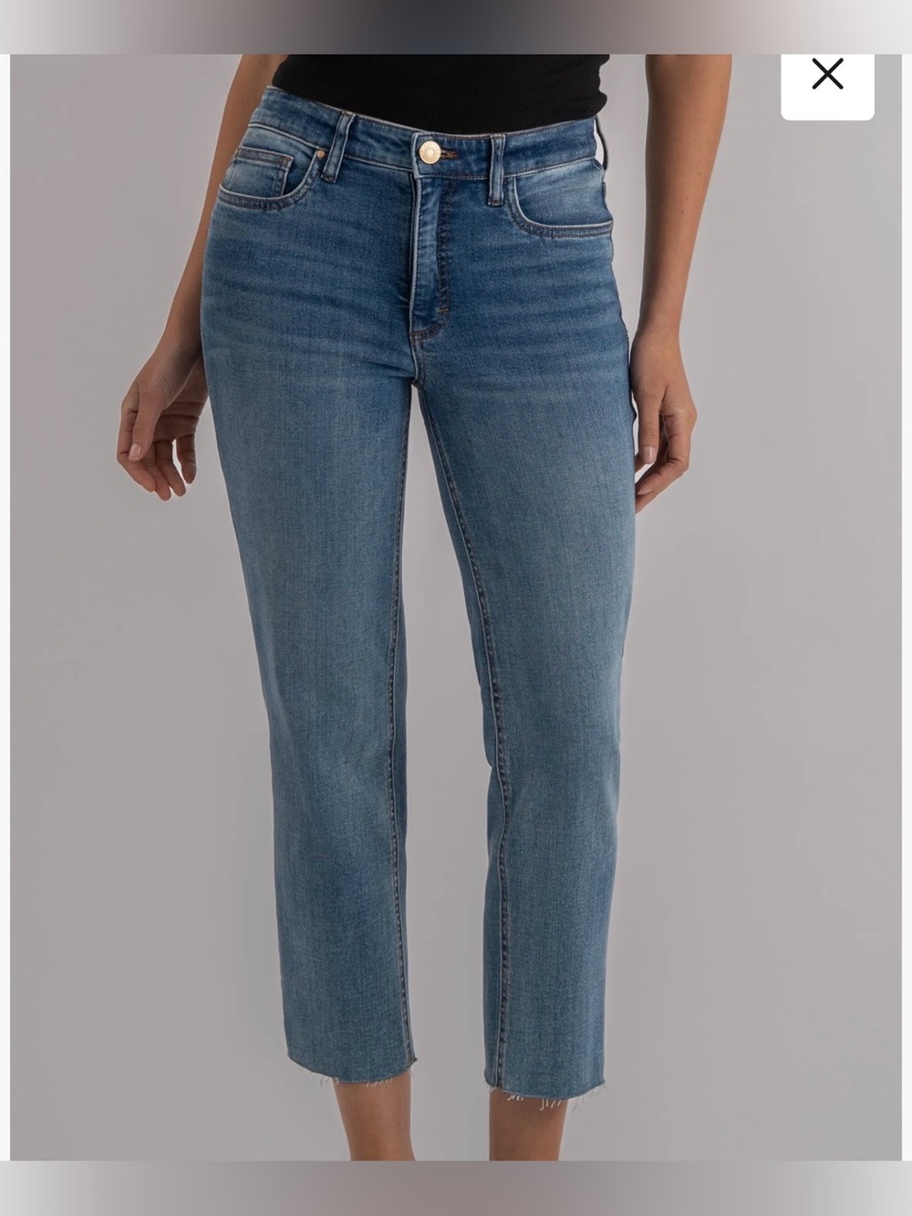 Kut from the Kloth High Rise Fab Ab Mom Jeans